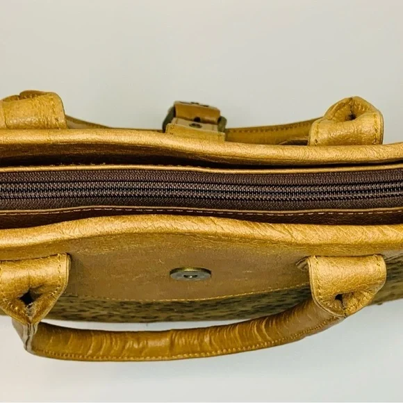 Vaan & Co Jade Mixed Animal Print Suede and Leather Up Cycled Messenger …